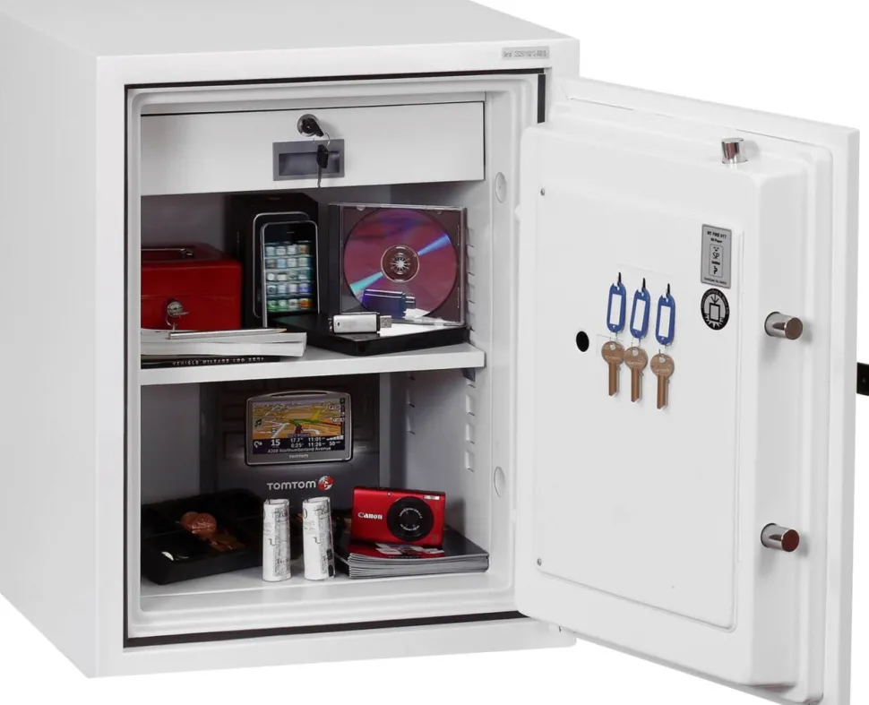 Phoenix Fire Fighter Brandwerende kluis Elektronisch slot 63 L FS0441E Wit