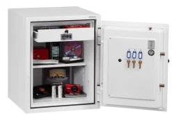 Phoenix Fire Fighter Brandwerende kluis Elektronisch slot 63 L FS0441E Wit