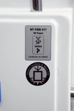 Phoenix Fire Fighter Brandwerende kluis Elektronisch slot 63 L FS0441E Wit