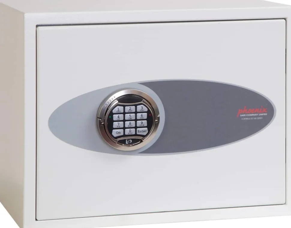 Phoenix Fortress Veiligheidskluis Elektronisch slot 24 L SS1182E Wit