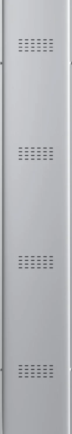 Phoenix Personal Lockers Staal Garderobekast 2 Deurs Sleutelslot 300 x 500 x 1,830 mm Grijs
