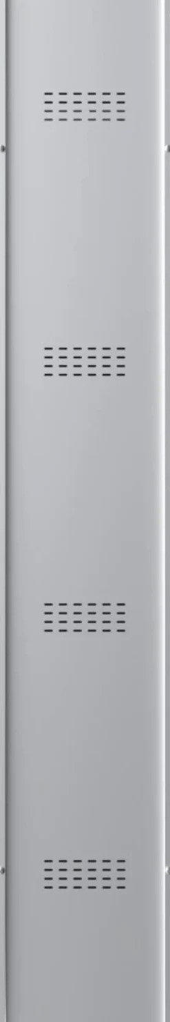 Phoenix Personal Lockers Staal Garderobekast 4 Deurs Sleutelslot 300 x 500 x 1,830 mm Blauw, Grijs