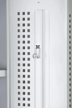 Phoenix Personal Lockers Staal Garderobekast 1 Deurs Sleutelslot 300 x 500 x 1,830 mm Grijs