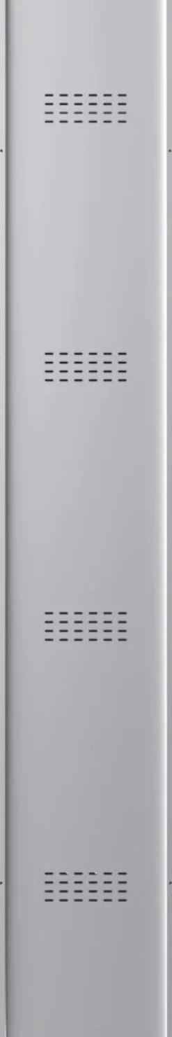 Phoenix Personal Lockers Staal Garderobekast 1 Deurs Sleutelslot 300 x 500 x 1,830 mm Grijs