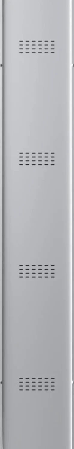 Phoenix Personal Lockers Staal Garderobekast 4 Deurs Sleutelslot 300 x 500 x 1,830 mm Grijs