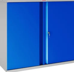 Phoenix SC Kast Staal 1 Plank Afsluitbaar 1.000 x 500 x 1.000 mm Blauw, grijs