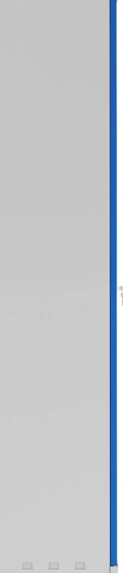 Phoenix SC Kast Staal 4 Planken Afsluitbaar 1.000 x 500 x 1.900 mm Grijs, blauw