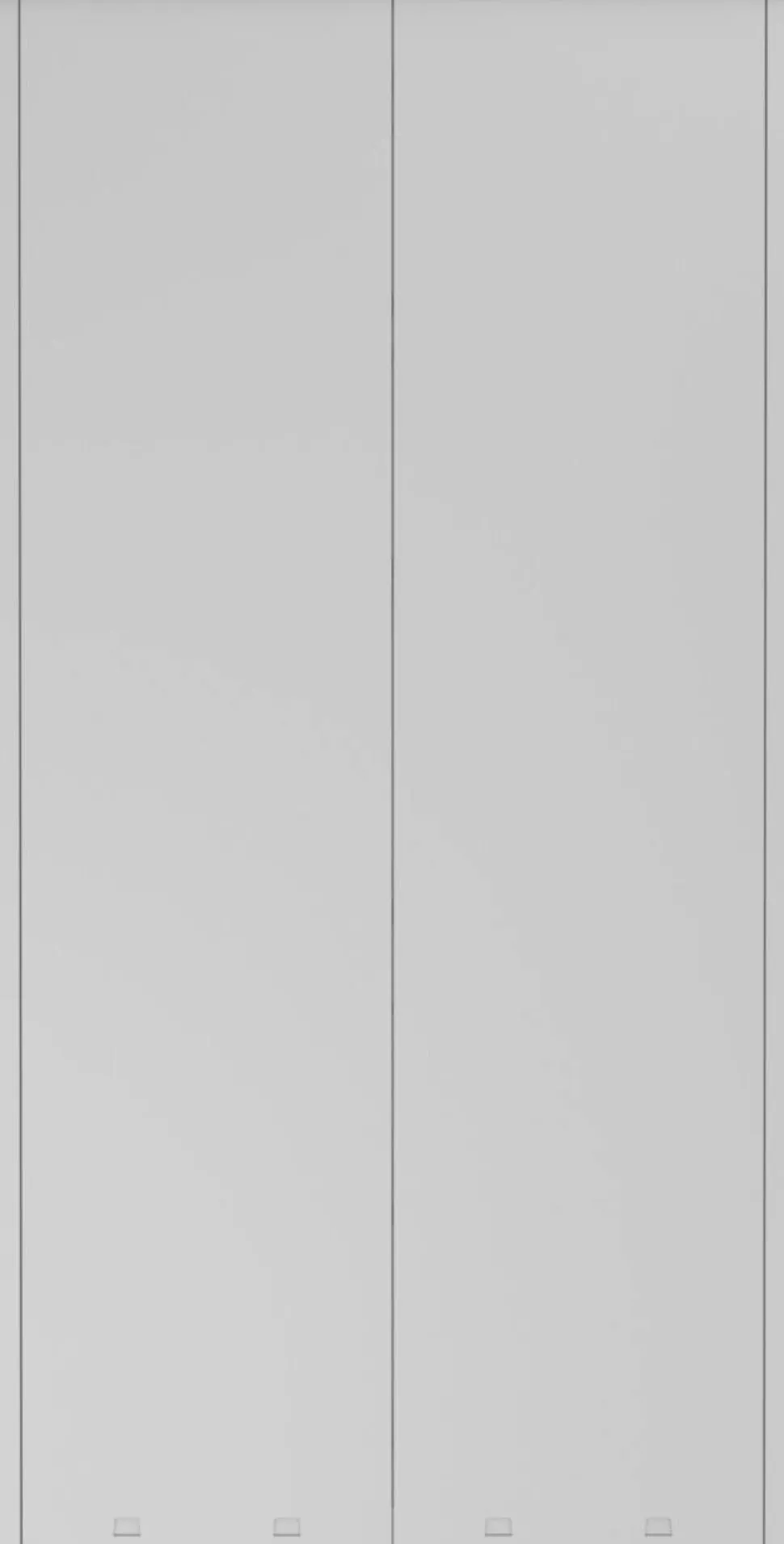 Phoenix SCL Series Draaideurkast Staal 4 Planken Afsluitbaar 915 x 370 x 1.830 mm Grijs