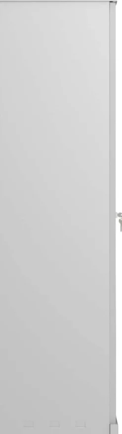 Phoenix SCL Series Draaideurkast Staal 3 Planken Afsluitbaar 915 x 370 x 1.400 mm Grijs