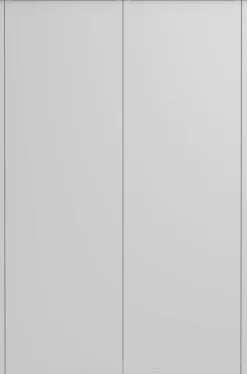 Phoenix SCL Series Draaideurkast Staal 3 Planken Afsluitbaar 915 x 370 x 1.400 mm Grijs