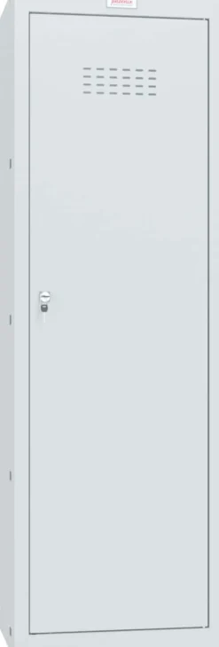Phoenix Staal Garderobekast 1 Deur Sleutelslot 400 x 400 x 1,265 mm Grijs