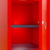 Phoenix Staal Garderobekast 1 Deur Sleutelslot 400 x 400 x 520 mm Rood