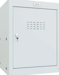 Phoenix Staal Garderobekast 1 Deur Sleutelslot 400 x 400 x 520 mm Grijs
