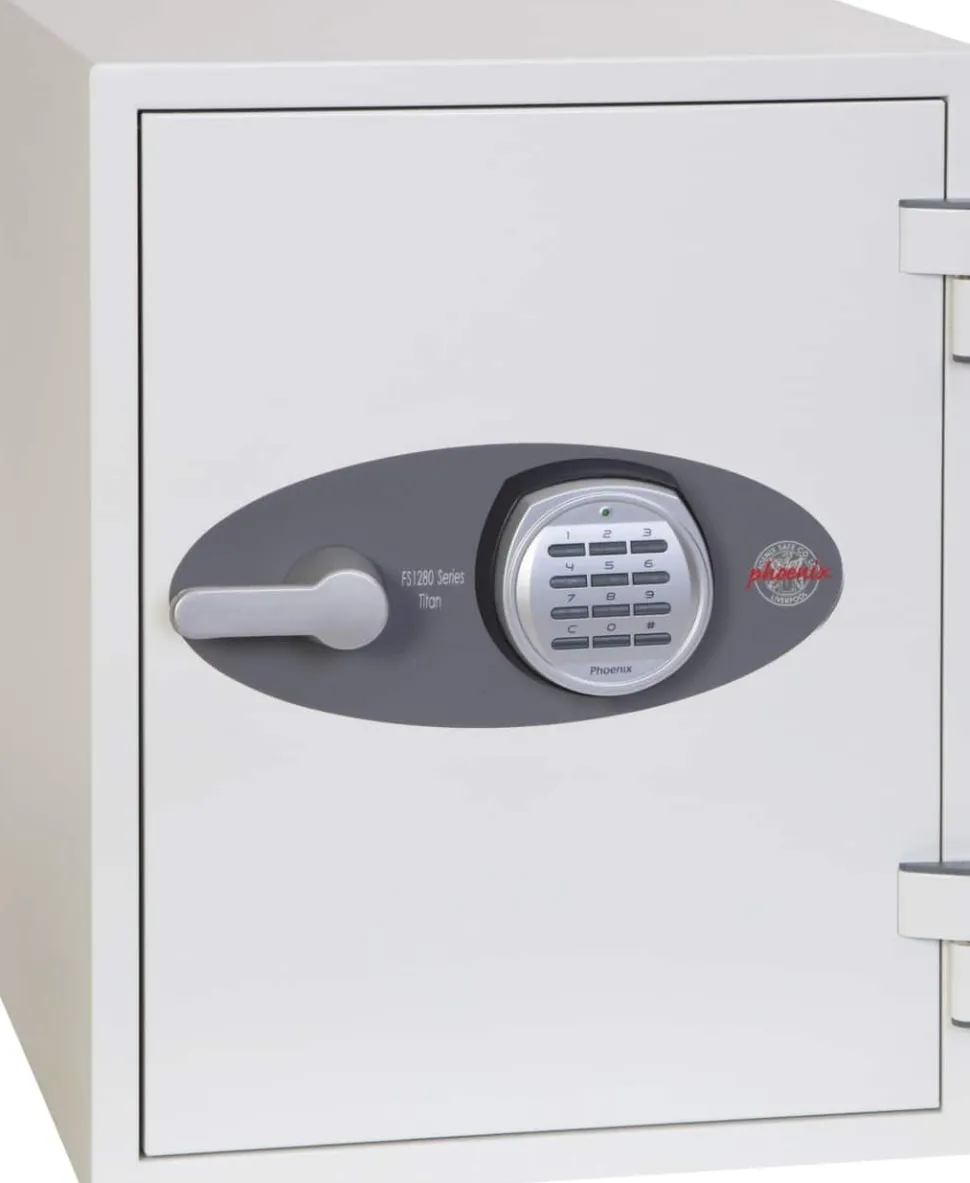 Phoenix Titan Brandwerende kluis Elektronisch slot 36 L FS1283E Wit