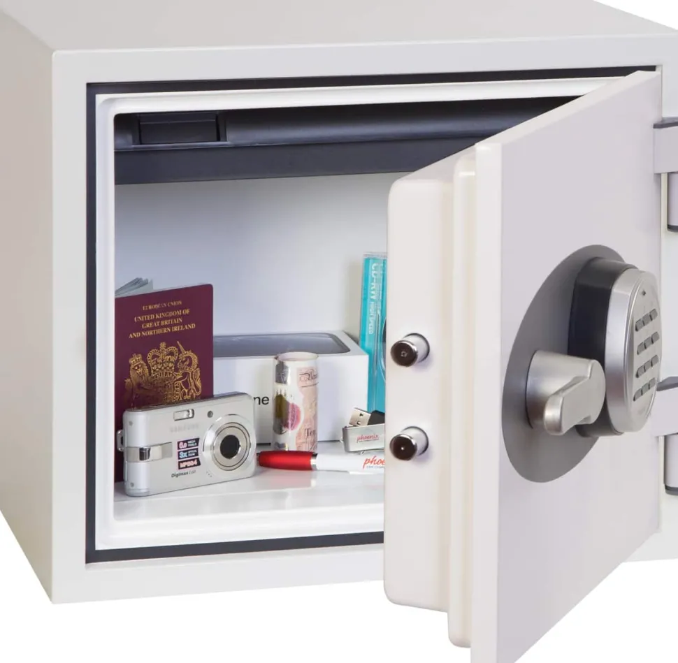 Phoenix Titan Brandwerende kluis Elektronisch slot 19 L FS1281E Wit