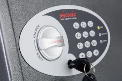 Phoenix Vela Home Afstortkluis Elektronisch slot 17 L SS0802ED Grijs