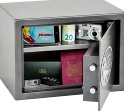 Phoenix Vela Home Veiligheidskluis Elektronisch slot 17 L SS0802E Zilver