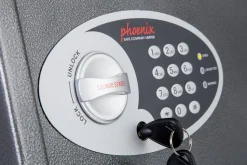 Phoenix Vela Home Veiligheidskluis Elektronisch slot 10 L SS0801E Zilver