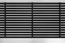PROFESSIONAL LINE Entreemat Profi Brush Aluminium, nylon Zwart 600 x 400 mm