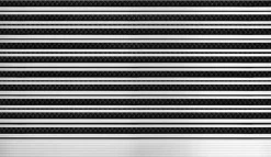 PROFESSIONAL LINE Entreemat Profi Brush Aluminium, nylon Zwart, zilver 800 x 500 mm