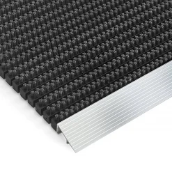 PROFESSIONAL LINE Entreemat Profi Brush Aluminium, nylon Zwart 800 x 500 mm