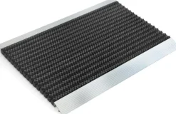 PROFESSIONAL LINE Entreemat Profi Brush Aluminium, nylon Zwart 800 x 500 mm