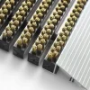 PROFESSIONAL LINE Entreemat Profi Brush Aluminium, nylon Beige 600 x 400 mm