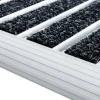 PROFESSIONAL LINE Entreemat Elegant Aluminium, grove vezels Antraciet, zilver 600 x 420 mm