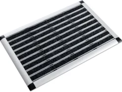 PROFESSIONAL LINE Entreemat Elegant Aluminium, grove vezels Antraciet, zilver 600 x 420 mm