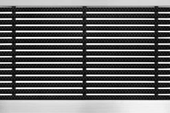 PROFESSIONAL LINE Vloermat Pro Brush Zwart 600 x 900 mm
