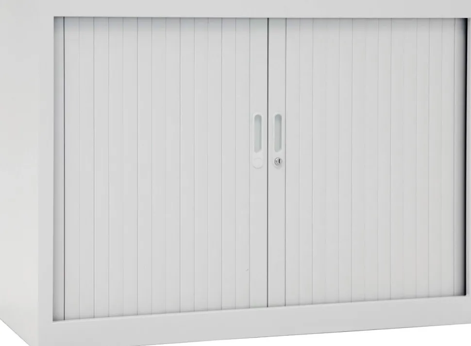 Roldeurkast Grijs 1.000 x 450 x 730 mm