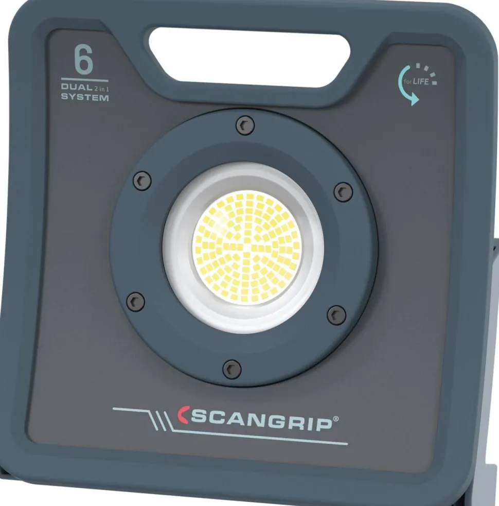 SCANGRIP NOVA 6 C+R LED Bouwlamp