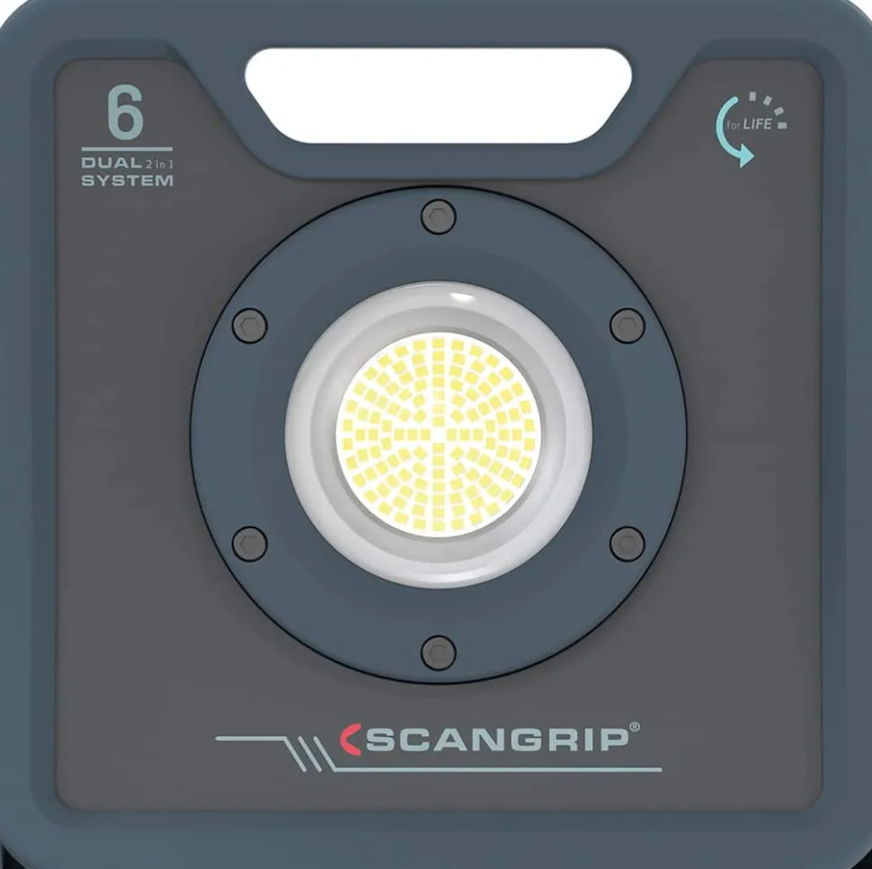SCANGRIP NOVA 6 C+R LED Bouwlamp