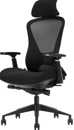 Schaffenburg 600 Series Bureaustoel Synchroonmechanisme 3D armleuning ATO-600-NEN-BM-BB-S 52 x 59 x 135 cm