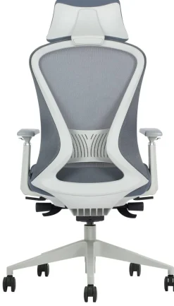Schaffenburg 600 Series Bureaustoel Synchroonmechanisme 3D armleuning Grijs 110 kg ATO-600-NEN-GM-GB-S 520 x 590 x 1.350 mm