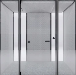 Schaffenburg Akoestische kantoorcabine SOS-2.0-SPR-POD-M-ZW Zwart