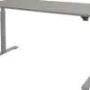 Schaffenburg Dextro Basic Zit-sta-bureau Rechthoekig T-Voet 1.800 (B) x 800 (D) x 705 (H) mm Melamine