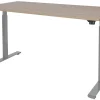 Schaffenburg Dextro Basic Zit-sta-bureau Rechthoekig Eiken T-Voet 1.200 (B) x 800 (D) x 705 (H) mm Melamine