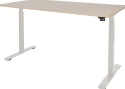 Schaffenburg Dextro Basic Zit-sta-bureau Rechthoekig Eiken T-Voet 1.800 (B) x 900 (D) x 705 (H) mm Melamine