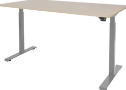 Schaffenburg Dextro Basic Zit-sta-bureau Rechthoekig Eiken T-Voet 1.800 (B) x 900 (D) x 705 (H) mm Melamine