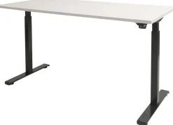 Schaffenburg Dextro Basic Zit-sta-bureau Rechthoekig T-Voet 1.200 (B) x 800 (D) x 705 (H) mm Melamine