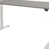 Schaffenburg Dextro Basic Zit-sta-bureau Rechthoekig T-Voet 1.800 (B) x 800 (D) x 705 (H) mm Melamine