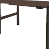 Schaffenburg Dextro Plus Duo Zit-sta-bureau Rechthoekig Eiken H-Frame 1.600 (B) x 800 (D) x 645 (H) mm Melamine