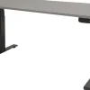 Schaffenburg Dextro Plus Zit-sta-bureau Rechthoekig T-Voet 1.800 (B) x 800 (D) x 645 (H) mm Melamine