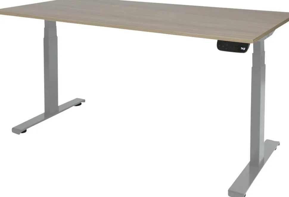 Schaffenburg Dextro Plus Bureau Eiken T-Voet 1.800 (B) x 800 (D) x 645 (H) mm Melamine