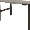 Schaffenburg Dextro Plus Duo Zit-sta-bureau Rechthoekig H-Frame 1.800 (B) x 800 (D) x 645 (H) mm Melamine