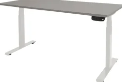 Schaffenburg Dextro Plus Zit-sta-bureau Rechthoekig T-Voet 1.600 (B) x 800 (D) x 645 (H) mm Melamine