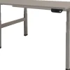Schaffenburg Dextro Plus Duo Zit-sta-bureau Rechthoekig H-Frame 1.800 (B) x 800 (D) x 645 (H) mm Melamine