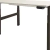 Schaffenburg Dextro Plus Duo Zit-sta-bureau Rechthoekig H-Frame 1.200 (B) x 800 (D) x 645 (H) mm Melamine