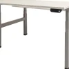 Schaffenburg Dextro Plus Duo Zit-sta-bureau Rechthoekig H-Frame 1.800 (B) x 800 (D) x 645 (H) mm Melamine